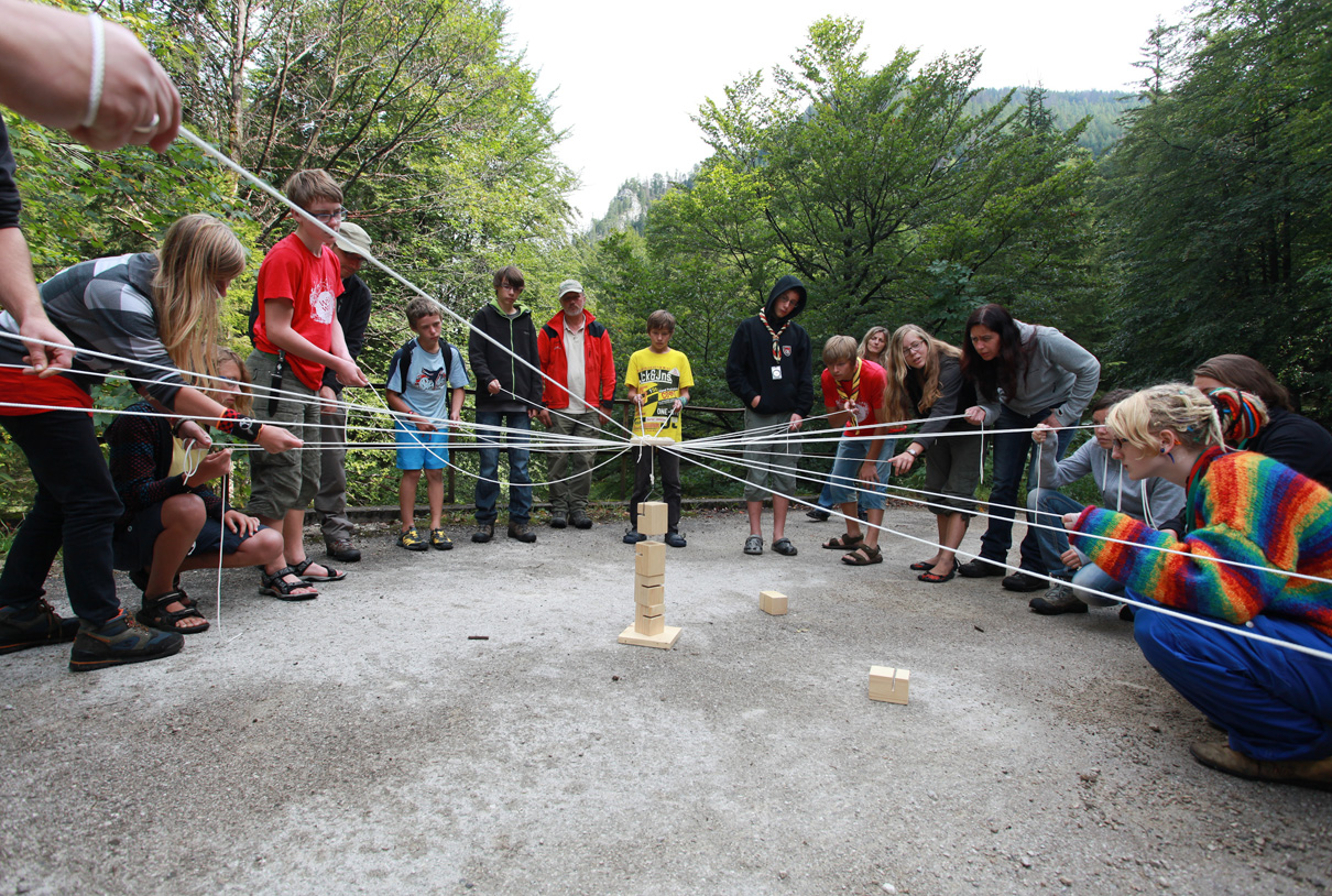 Event photography: Young people outdoors