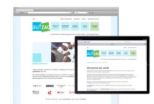 Web design: aufzaq.at